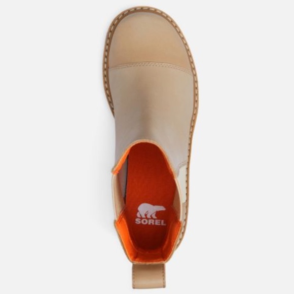 Sorel Joan Now Chelsea Boot Size 11 in Honest Beige, Gum - Picture 14 of 15